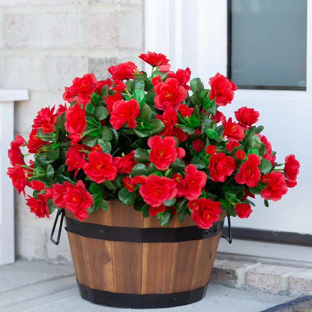 Artificial Silk Camellia Flowers - 15"