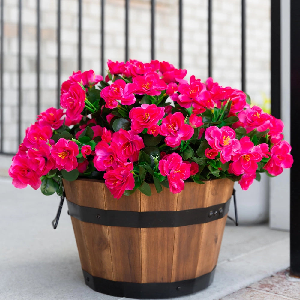 Artificial Silk Camellia Flowers - 15"