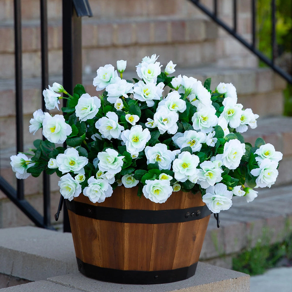 Artificial Silk Camellia Flowers - 15"