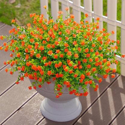 Artificial Lotus Flowers And Eucalyptus Stems Bushes 12 Bundles - 15‘’ - HyeFlora