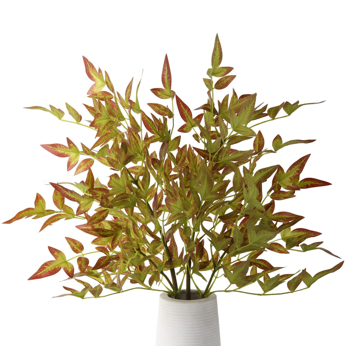 Artificial Faux Italian Ruscus Greenery Stems Branches 2PCS Fall - 27" - HyeFlora